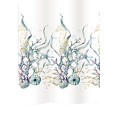 diaqua Ökologischer Duschvorhang Textil Marina