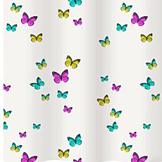 Rideau de douche textile diaqua Papillons