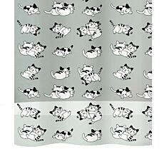 diaqua Duschvorhang Cat PEVA im Katzen-Design