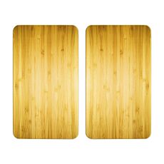 Glas-Abdeckplatten Holzoptik