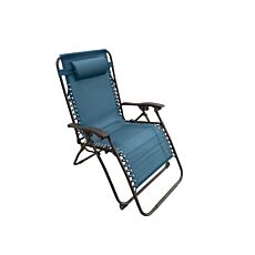 Sonnenliege Torro, Komfortbreite 74 cm blau