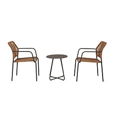 Balkonset Jable 3-teilig anthrazit