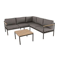 Eck-Lounge Julia mit Loungetisch