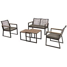 Sitzgruppe Luisa 5-teilig