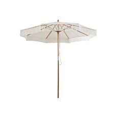 Parasol Princess en dentelle avec franges