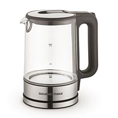 Bouilloire Gourmetmaxx en verre, 1,7 litre