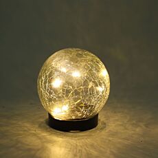 LED-Solar-Laterne Cristal Kugel