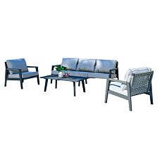 Lounge-Set 4-teilig