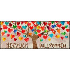 Türvorlage Herzbaum 30x75 cm