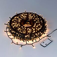 Lichterkette auf Trommel, 50 Meter, 500 LED, mit Fernbedienung