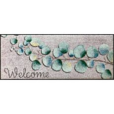 Türvorlage Eucalyptus Welcome 30x75 cm