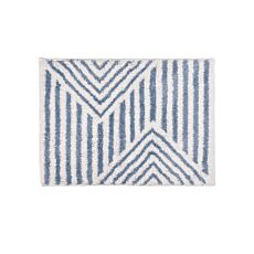 Badteppich mit Streifen-Dessin