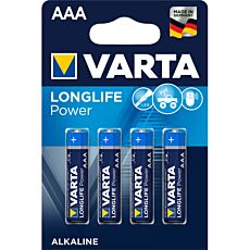 Lot de 4 piles AAA