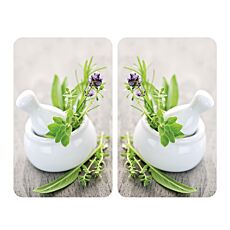 Abdeckplatten Herd, Kräutergarten