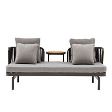 Canapé de jardin 2 places Como