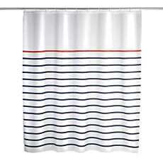 Rideau de douche textile Marine