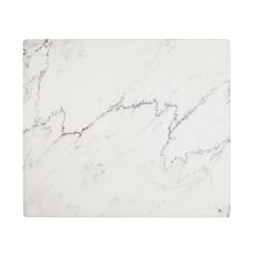 Schutzabdeckmatte Marmor weiss