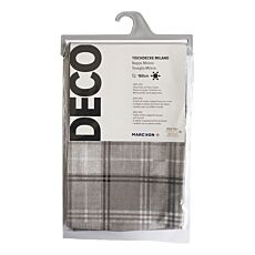 Nappe Milano, à carreaux, ronde