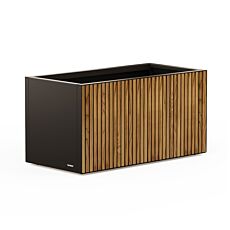 Herstera Deco Planter Hochbeet mit Holzelementen – 100x50x50 cm