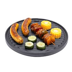 Nouvel Gusseisen Grillplatte Flamino, rund