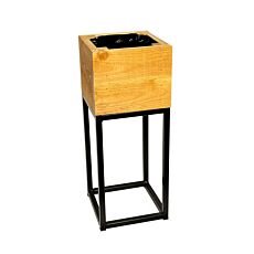 Jardinière surélevée en bois/métal