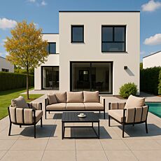 Gartenlounge Nice, 3-teilig