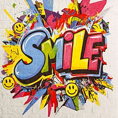 Servietten Smile