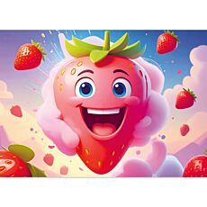 Papiertischset Strawberry Explosion mit Duft