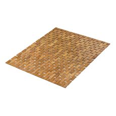 Kleine Wolke Badematte Palito aus Bambus taupe