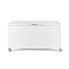 Kissenbox Ocean mit fixierbaren Rollen weiss