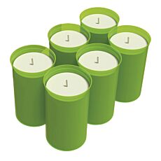 Bio Green Kerzen FireFly, 6er-Set
