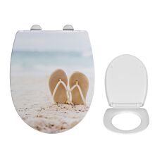 WC-Sitz Bautole mit Relief-Oberfläche, Absenkautomatik