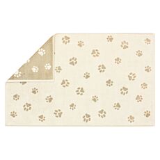 Tapis de bain Cawö Paws, 50x80 cm naturel