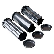 Partybrot-Backröhren 3tlg.