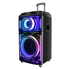 ZicPlay Lautsprecher mit Rollen, Bluetooth