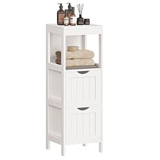VASAGLE Badezimmerschrank mit 2 Schubladen