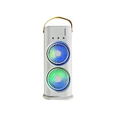 Double Mist Fan: ventilateur brumisateur portable à batterie