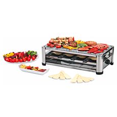 Ohmex Grill 4 in 1 mit abnehmbaren Platten