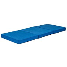 Matelas pliable en mousse – bleu