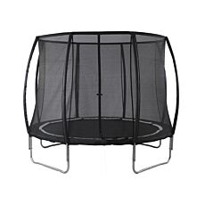 Trampolin schwarz mit 4 standfesten Beinen