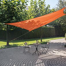 Voile d'ombrage carrée 3.6m tissée