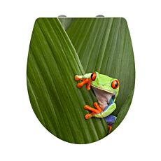 WC-Sitz Acryl Frog