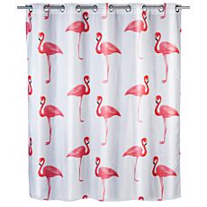 Rideau de douche Flamingo Flex blanc