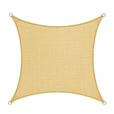 Voile d'ombrage carré 3.6 perméable à l'air