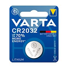 Knopfzellenbatterie CR2032, Lithium,1 Stück