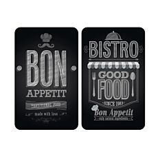 Glas-Abdeckplatten Bon Appetit