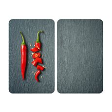 Glas-Abdeckplatten Cayenne-Pfeffer