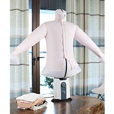 Machine à repasser chemises et pantalons, avec sèche-chaussures
