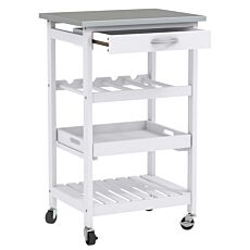 Küchenwagen Tina 76x47x37 cm, weiss