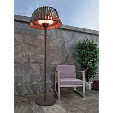 Chauffage de terrasse genre lampadaire, 210 cm